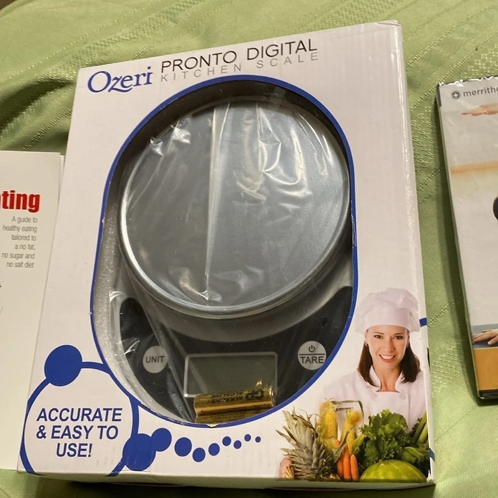 Healthy Ozeri Pronto Digital Kitchen Scale &‎ Stott Pilates Relaxation Workout